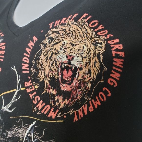 Three Floyds Brewing Co Dark Lord Day 2014 Festival Concert T Shirt Size Medium - Picture 6 of 13